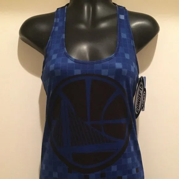 Concepts Sports | Tops | Golden State Warriors Ladies Catalyst Tank Top  Elastic Strap In The Back Nba | Poshmark